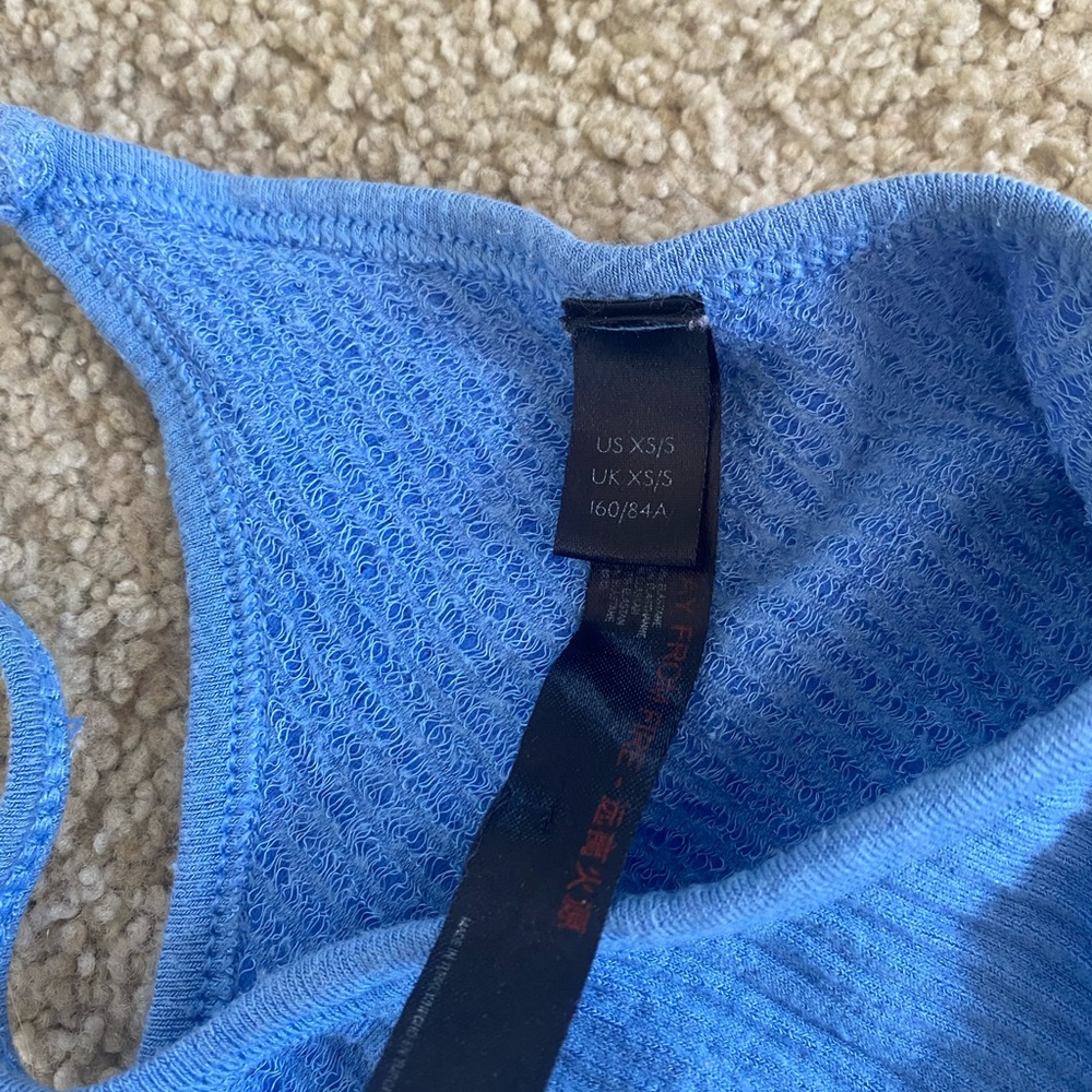 urban outfitters blue baby tank - Picture 3 of 3